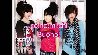 Buono!-co.no.mi.chi Romaji + English lyrics