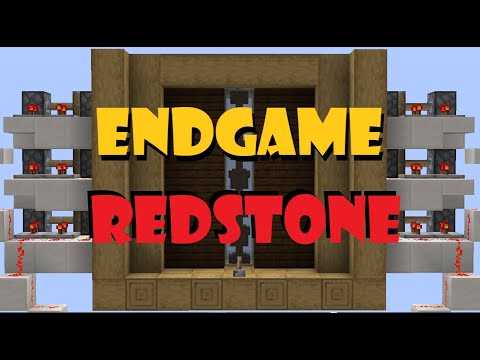 Useful Endgame Redstone Contraptions - Minecraft