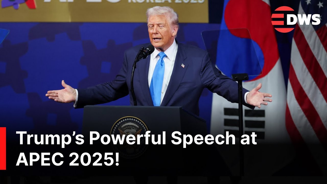 STRONG REMARKS: Donald Trump’s Powerful APEC 2025 Address in South Korea | AC1Z