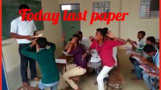TODAY LAST PAPER FUNNY VIDEO  FOR WHATSAPP STATUS