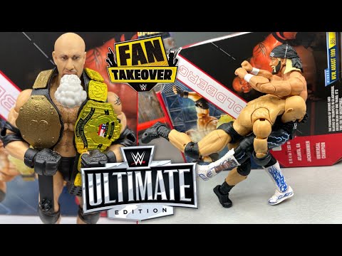 WWE ULTIMATE EDITION GOLDBERG FAN TAKEOVER FIGURE REVIEW!