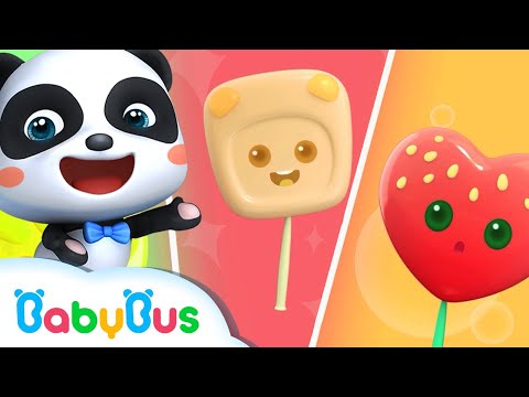 Învățăm cifrele de la 1 la 6 cu cele acadele și ouă cu surprize | Cântece BabyBus