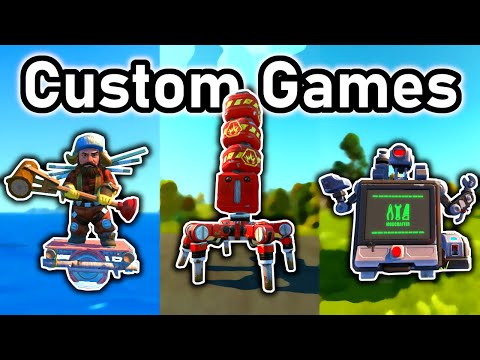 The 10 Best Custom Games for Scrap Mechanic!