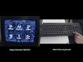 Sega XBAND PS 2 AT Keyboard Adapter Demonstration