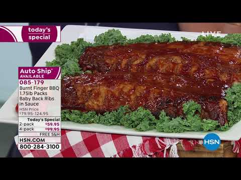 HSN | Food Favorites featuring Burnt Finger BBQ 06.21.2020 - 12 PM