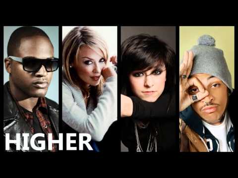 Taio Cruz - Higher ft. Christina Grimmie, Kylie Minogue & Travie McCoy (Mashup)