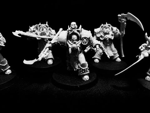 40k: Death Guard/Nurgle Terminators (conversions)