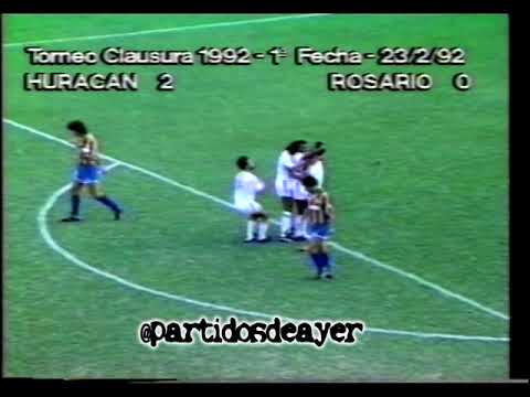 HURACAN -ROSARIO CENTRAL CLAUSURA 92