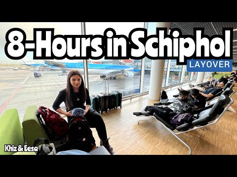Aeroporto Schiphol de Amsterdã - escala de 8 horas (como?)
