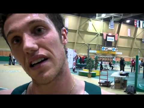 Olivier Lavoie, médaillé de bronze, 3000m