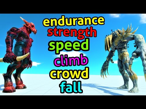 Battle all ability kozarog vs scourge arbs Animal Revolt Battle Simulator