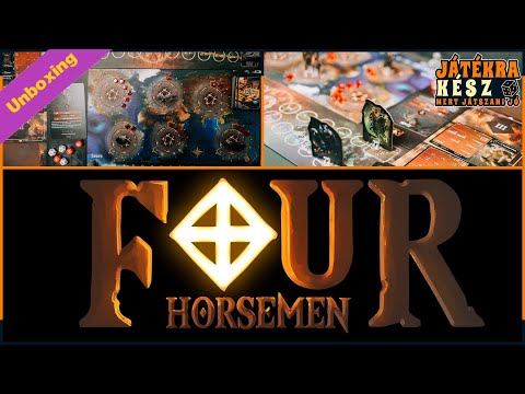 Four Horsemen (Unboxing) - Játékra kész / Play Right Away