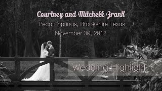 preview picture of video 'You Will Change The World // Courtney and Mitchell's Wedding Highlight in Brookshire, Texas'