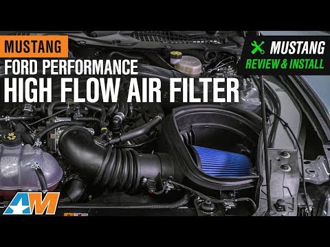 2010-2019 Mustang Ford Performance High Flow Air Filter GT500 & GT350 Review & Install