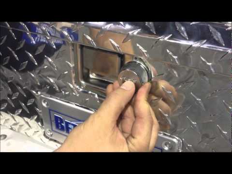 Combo Lock - Better Built Truck Tool Box.wmv