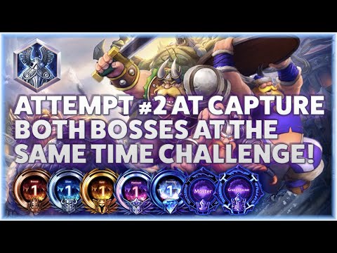 TLV Play Again - CHALLENGE: ATTEMPT #2 AT CAPTURE BOTH BOSSES AT THE SAME TIME CHALLENGE! - Bronze t