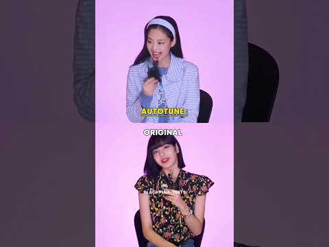 Blackpink saying BLACKPINK IN YOUR AREA [ Autotune vs Original ] #blackpink