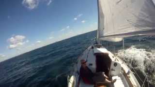 preview picture of video 'SAILING PORT CREDIT - GOPRO - August 2014'