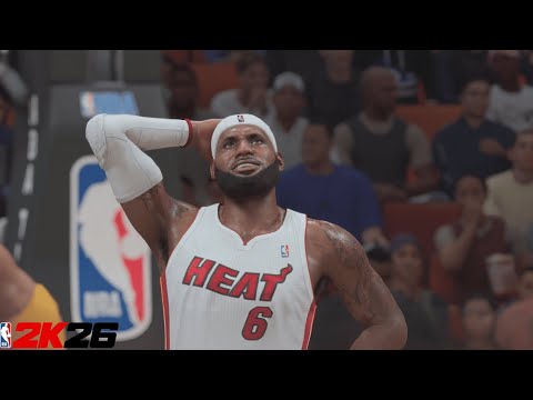 2000-01 Lakers vs 2012-13 Heat Full Game Highlights – NBA 2K26 | Ultimate Matchup