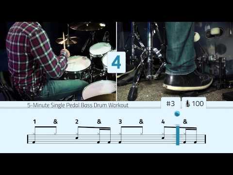 5-Minute Single Pedal Bass Drum Workout