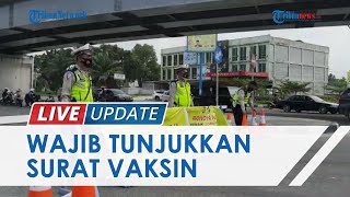 Terapkan PPKM Level 4, 5 Pintu Masuk Kota Pekanbaru Disekat, Pengendara Wajib Tunjukkan Surat Vaksin