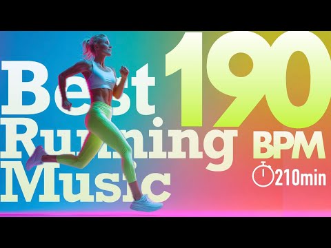 210-Minute 190BPM Running Music | Sprint & HIIT Power Mix | Push Your Limits