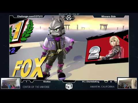 COTU XI - Kiraflax Vs. PC | CharlieDaKing SSB4 Winners Side - Smash Wii U