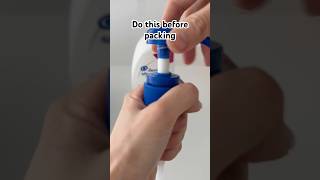 How to lock a shampoo bottle? Do this for your traveling trip 🧳