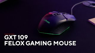 Мышка Trust GXT 109 Felox RGB Black (25036) — відео 1