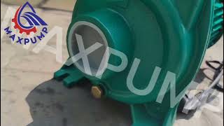 MAXPUMP Mesin Pompa Air Centrifugal Pompa Irigasi Booster Pump 3inch 2.2kw Pertanian Hisap Air transfer Pump Self-Priming Pompa semi 220v HFM-90