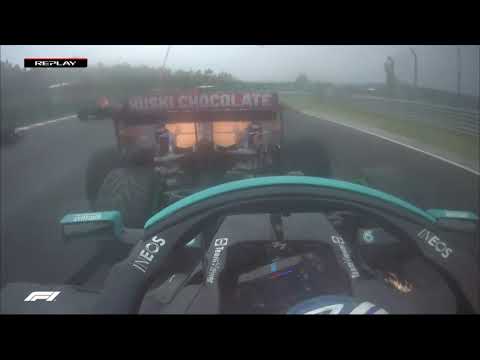 F1 2021 Hungary Eventful Start Bottas Cam ! - Bottas, Leclerc, Perez, Stroll DNF ! #f1 #hamilton