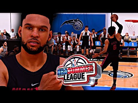 NBA 2K18 MyCAREER SUMMER LEAGUE #2 - GOT THE BENCH GOING CRAZY DOING A 360 DUNK! DROPPED 40+ POINTS!