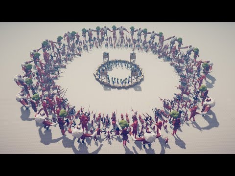 MILITARY BASE vs EVERY FACTION - Totally Accurate Battle Simulator TABS