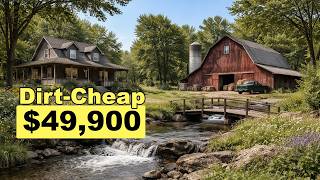 5 CHEAP Kentucky FARMHOUSES With ACREAGE | Hidden Property Deals Still Affordable in 2026. Pt.2