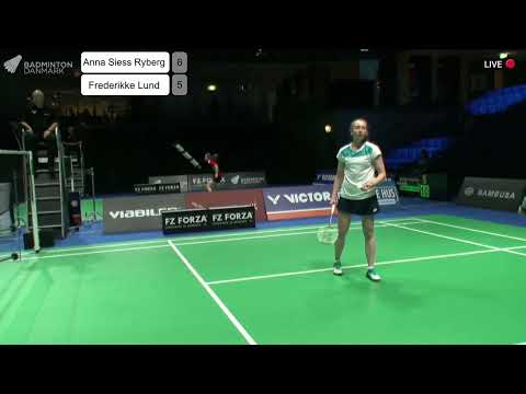 VICTOR DM 2022: Frederikke Lund vs Anna Siess Ryberg