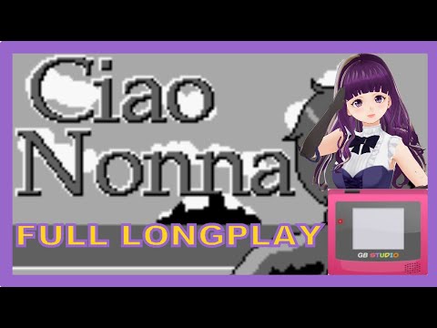 Playing GB Studio Video Games 5: Ciao Nonna