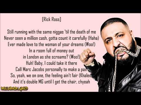 DJ Khaled - I'm On One ft. Drake, Rick Ross & Lil Wayne (Lyrics)