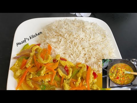 How To Make  Curry Chicken Sauce//@MasofsKitchen