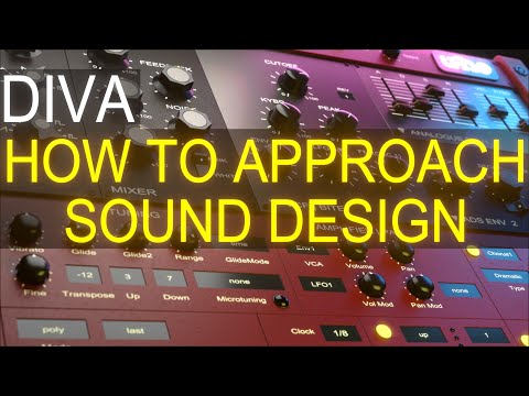 How to approach sound design using Diva - A Philosophical Approach
