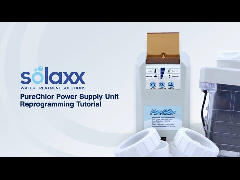 Solaxx Troubleshooting (PureChlor Reprogramming Step-by-step Guide)