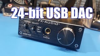 Video thumbnail for SDG #069 FX-Audio DAC-X6 24-bit DAC - Is 24-bits better than 16? by SDG Electronics