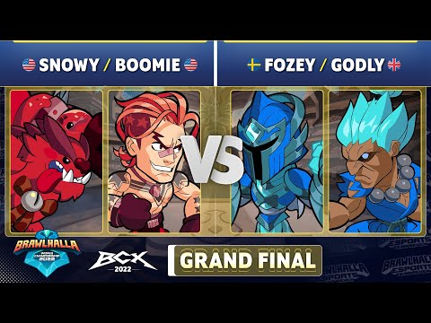 Snowy & Boomie vs. Fozey & Godly - GRAND FINAL - Brawlhalla World Championship 2022