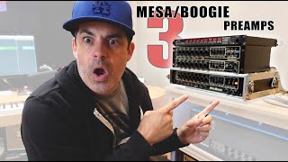 Video thumbnail for Mesa/Boogie Preamp Shootout - Studio • Quad • Triaxis by Michael Nielsen - Big Hairy Guitars