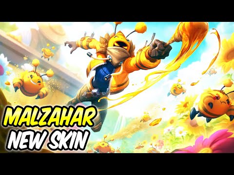 BEEZAHAR - NEW MALZAHAR SKIN MID GAMEPLAY GUIDE | Best Build & Runes | League of Legends | Season 11