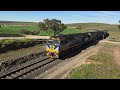 4 SCT Locomotives ATTACK the Callington Curve! | 5,000 Tonne Freight Train at Full Power! 