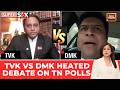 Tamil Nadu Polls Debate TVK Spokesperson Defends Vijay S Rallies Amid DMK Criticism Over Stampede