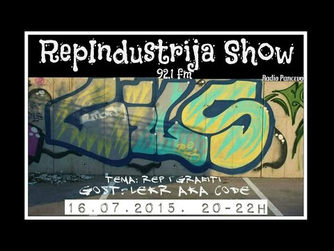 RepIndustrija Show / Lekr a.k.a Code - Intervju (Official)