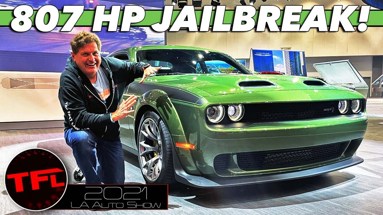 This Dodge Challenger JAILBREAK Isn't Your Dad's Hellcat! | 2021 LA Auto Show