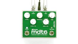 Video thumbnail for Dedalo Fx MDT-6 | Tap Tempo Delay - Demo 6/6 | Maquina del Tiempo by dedalofx