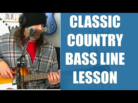 Classic Country Bass Line Lesson